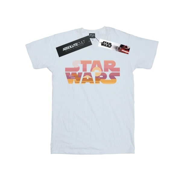 Star Wars Boys Tatooine Suns Logo T-paita 7-8 vuotta Valkoinen 7-8 vuotta