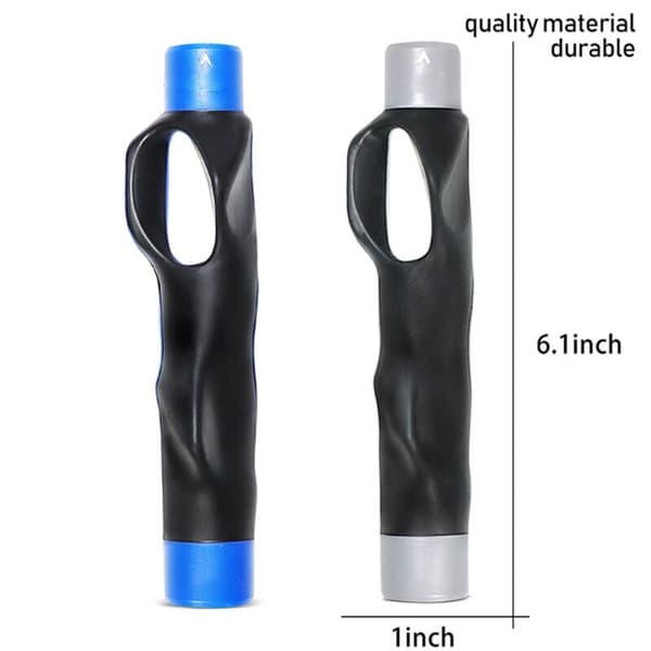 Golf Training Aid Golf Club Grip for Swing Grip Trainer Training Aid Left Right, Black-FF-