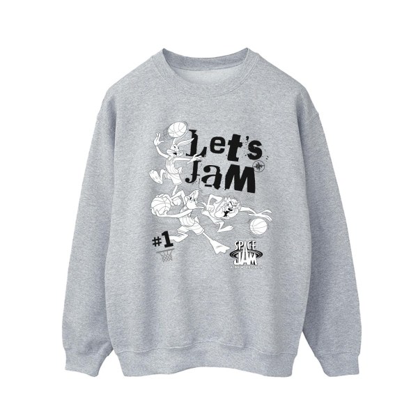Space Jam: A New Legacy Herre Let´s Jam Sweatshirt 5XL Sports Gr Sports Grey 5XL