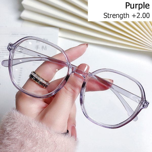 Læsebriller Presbyopic Eyewear LILJA STYRKE +2,00 lilla