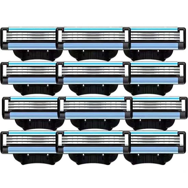 20 stk Bladrefill, Manuell Mach 3 Blades Refills För Mach 3 Blade Refills for menn (FMY)