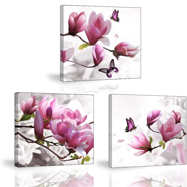 Måla Canvas Print, Elegant Orchid Flowers Picture, Modern Sträckt på träram, Klart hängande, Perfekt