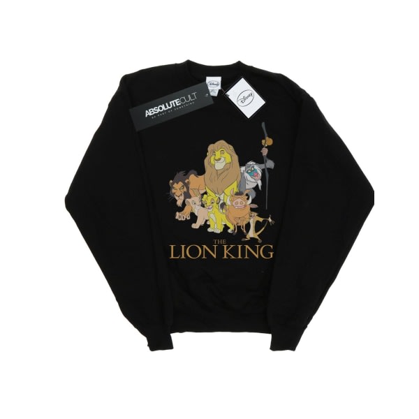 Disney Girls The Lion King Group Sweatshirt 5-6 år Sport Gr Sport Grå 5-6 år