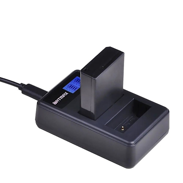 4x LP-E10 LP E10 LPE10 Kamerabatterier + LCD USB Dobbeltoplader Kompatibel Canon EOS 1100D 1200D 1300D Kiss X50 X70 X80 Rebel T3 T5 T6 1battery n charger