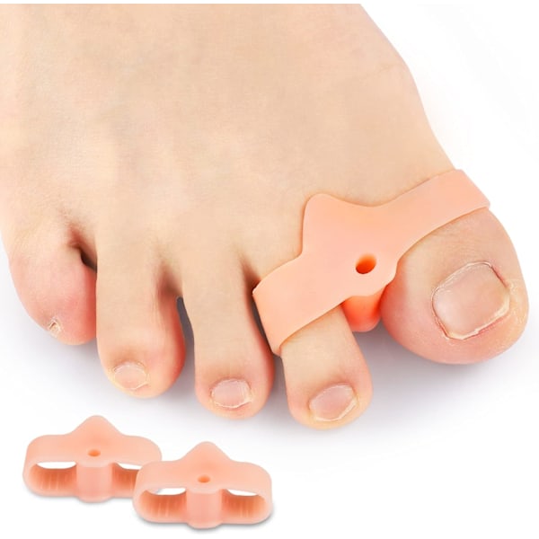 2 Gel Bunion Correctors, Soft Gel Big Toe Buddy, Toe Straigh, ZQKLA