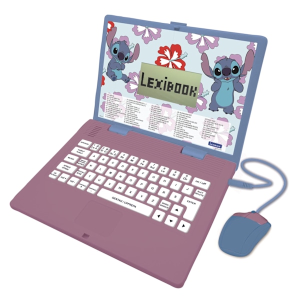 Disney Stitch Lexibook Utbildningsdator med 62 aktiviteter SE/DK multicolor 830