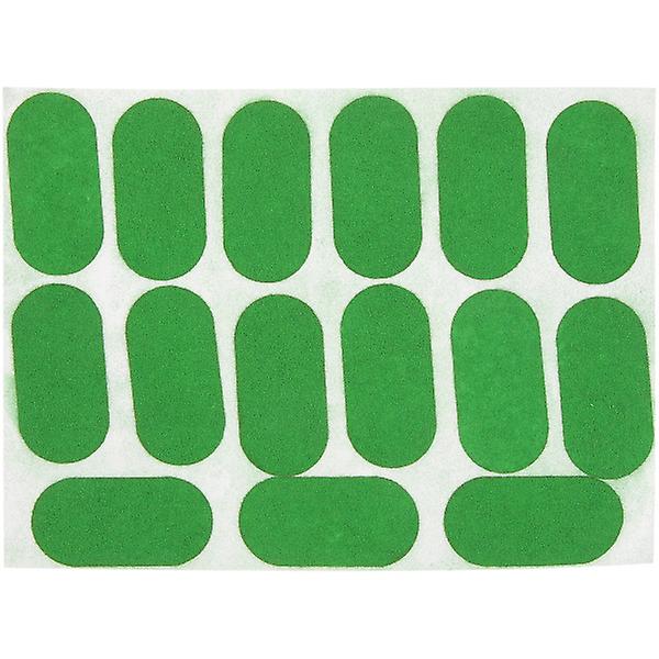 1 ark Biljardbord Grön Patch Pool Biljardduk Reparation Patch Biljardmärkningsdekaler Grön 5X2,5cm