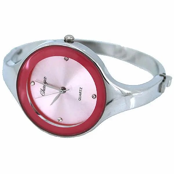 Reloj Mujer Mode Dam Klockor Märke Klocka Dam Watch Lady Quartz Armbandsur Watch Relogio Feminino Montre Femm silver pink