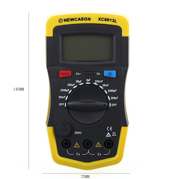 Kondensator Kapacitans Digital Meter Kapacitansmåler Lille