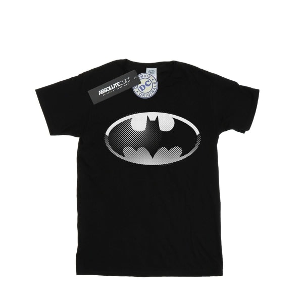 DC Comics Boys Batman Spot Logotyp T-shirt 12-13 år Svart 12-13 år