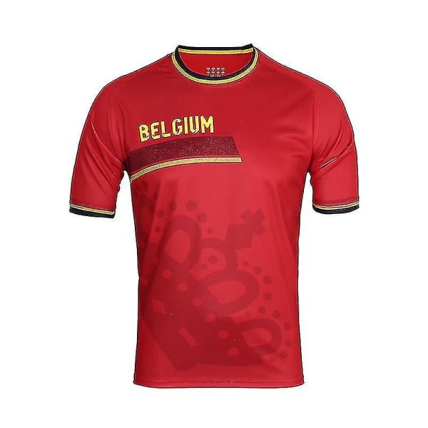 2022 Qatar World Cup Belgia Fotballdrakter Fans Cheer T-Shirt XL