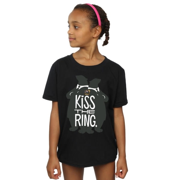 Disney Girls Zootropolis Kiss The Ring T-paita puuvillaa 5-6 vuotta musta 5-6 vuotta