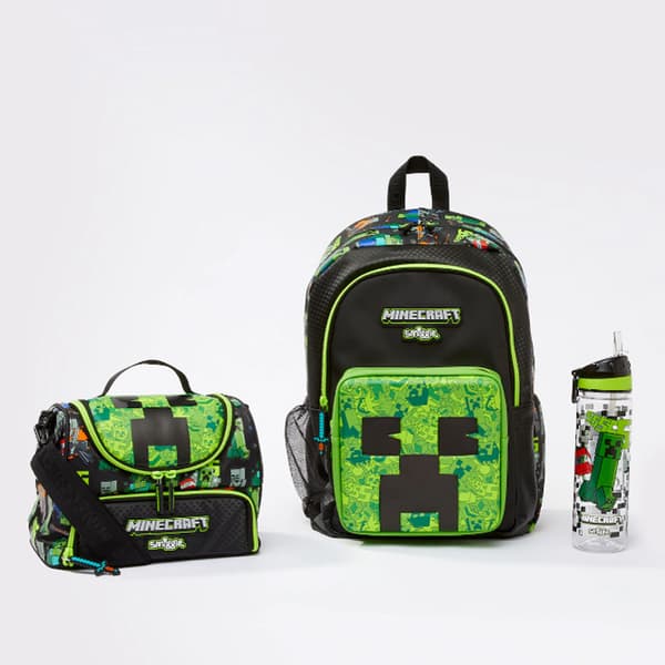 Grønn Minecraft Crossbody Matpose (25*15.5CM)