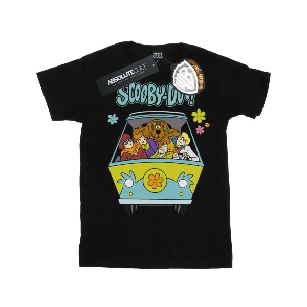 Scooby Doo Boys Mystery Machine Group T-shirt 12-13 år Sort 12-13 år