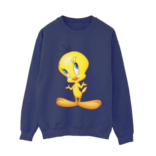 Looney Tunes Dame/Dame Tweety Stående skjorte M Navy Blue Bl Navy Blue M