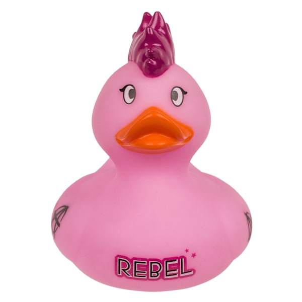 Badanka / Pipande Gummianka - Badleksak Flerfärgad MultiColor Punk Anka
