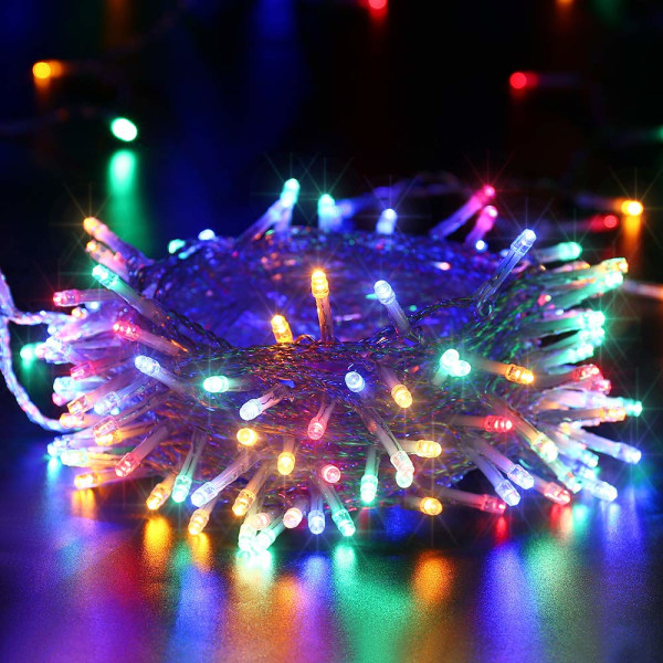 Christmas Tree Light Garland - 20M 200 LED Multicolor Christmas