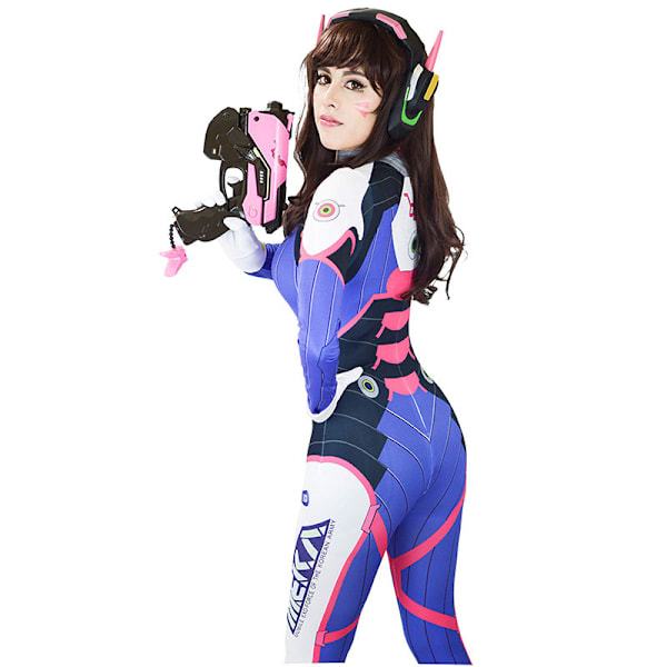 Dva Cosplay Kostym Halloween Dress Up W S M