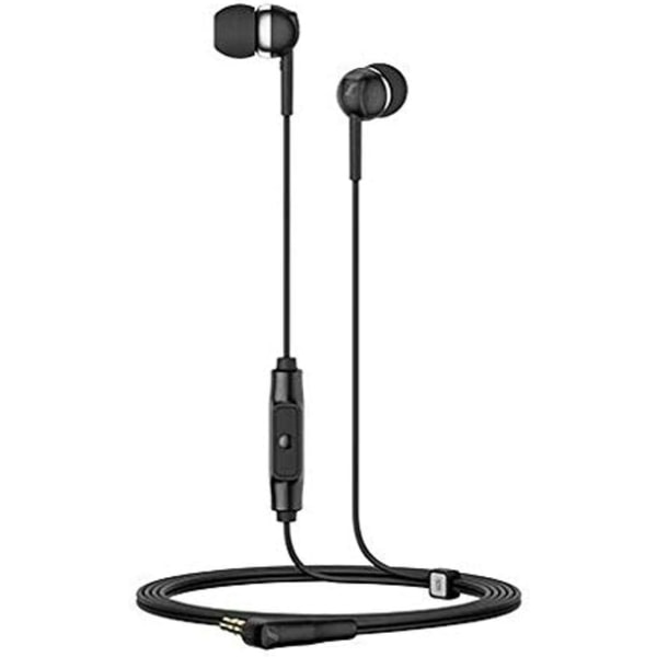 Sennheiser Consumer Audio CX 80S in-ear hörlurar ja in-line smart fjärrkontroll med en knapp