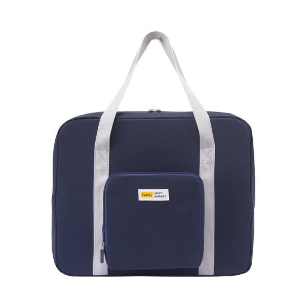 Sammenfoldelig rejsefrakketaske mulepose håndbagage (marineblå)