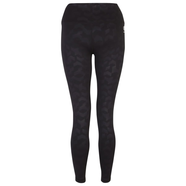 Dare 2B naisten/naisten vaikutusvaltaiset Chevron leggingsit 14 UK musta musta 14 UK