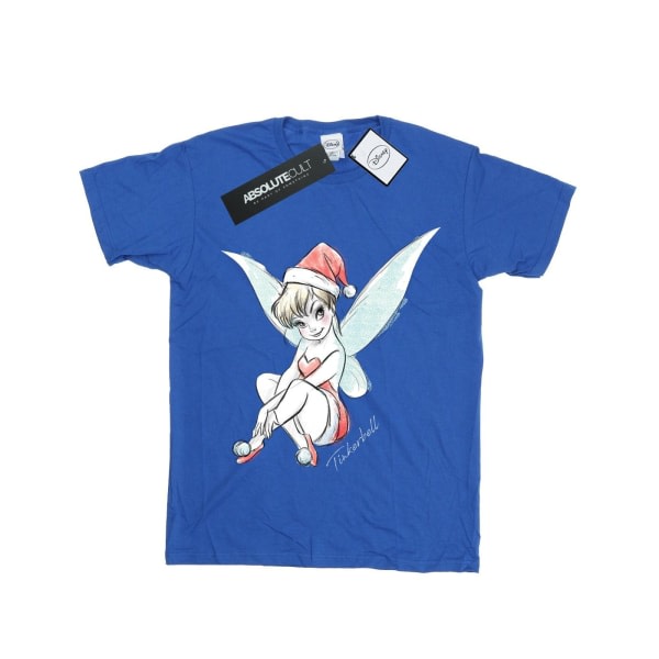 Disney Boys Tinkerbell Christmas Fairy T-Shirt 12-13 år Roya Royal Blue 12-13 år