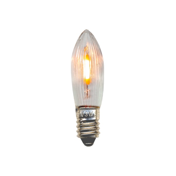 7. LED-lamppu hehkulanka För Adventsljusstakar E10 universal