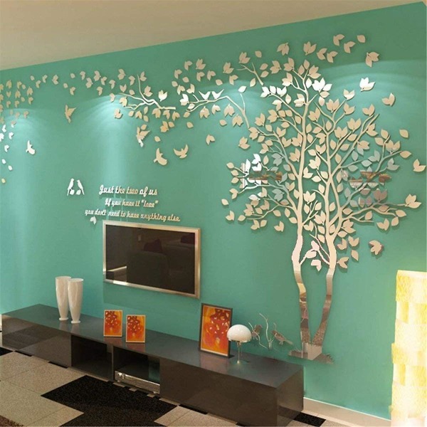 3D väggklistermärken DIY Tree Wall stickers Wall Art Sticker Wall