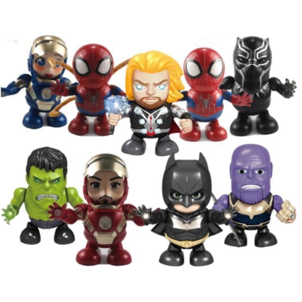 Marvel Helter Dansehelt 8 stk Modell American captain
