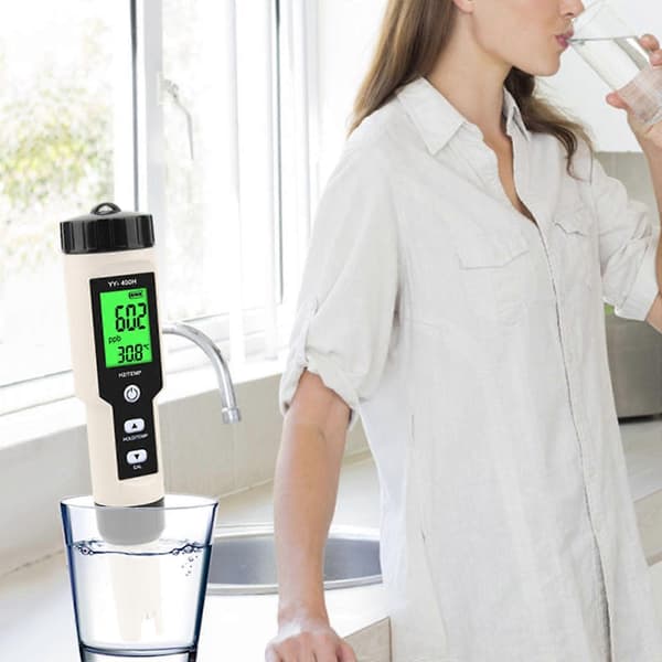 Højpræcisions H2-måler Digitalt Hydrogenmeter Med Datahold Til Akvarier-XF20-