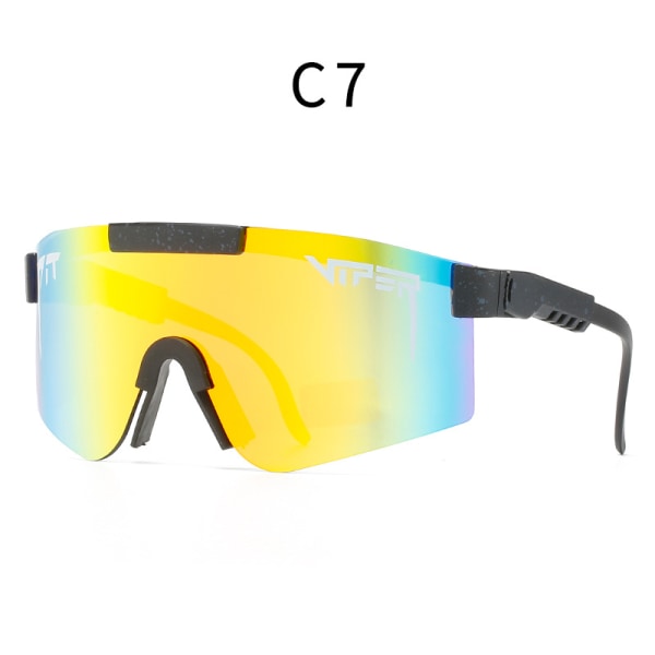 Sportsolglasögon Vindtäta solglasögon i färgfilm C7