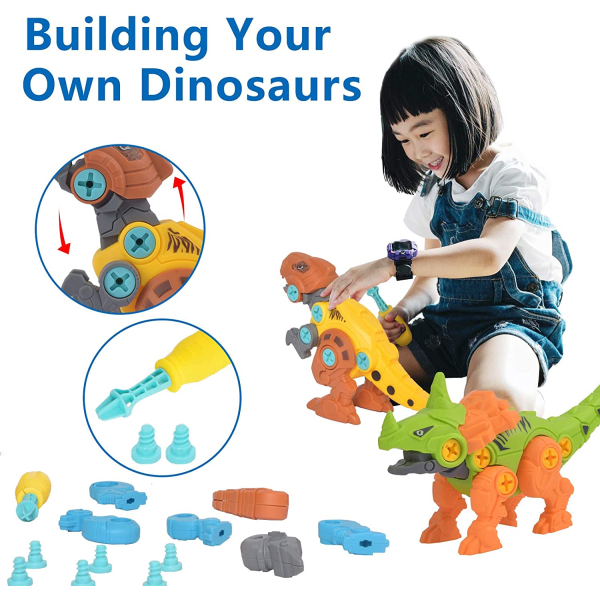 Ta isär dinosaurieleksaker för pojkar Set STEM Learning