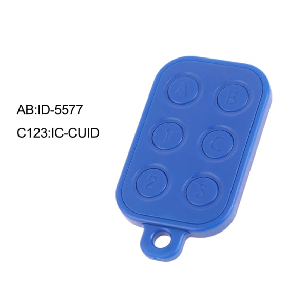 RFID Multiple Keyfob 6 i 1 skrivbart ICS50 UID udbyttebart kort A