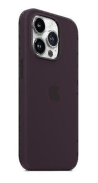 Silikonikuori iPhone 14 Prolle Elderberry