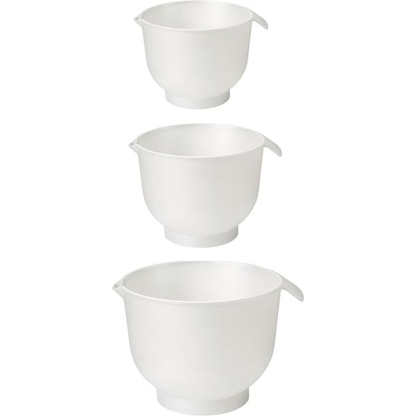 Vispskålset 1,5+2+3 L Gastromax white 334