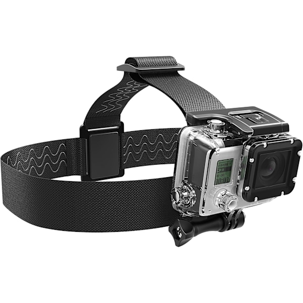 GoPro/Action-kameran pääpanta, urheilu- ja ulkoilukameran kiinnike