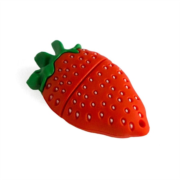 USB-nøgle 32 GB - Jordbær red