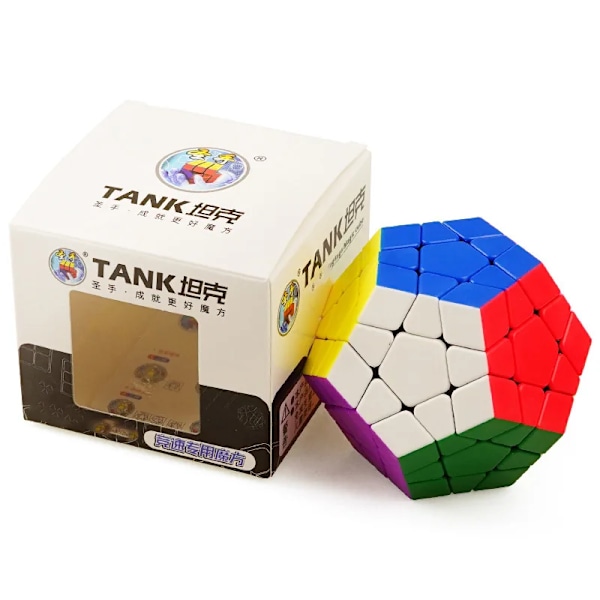 [Picube] SengSo Tank Megaminx Fem Shengshou Kube Farge 3. orden 5 Kube Alien Student Pedagogisk Barnleksak Enfärgad Tank Megaminx