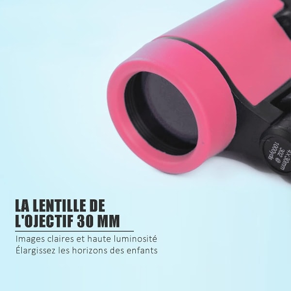 CDQ Kikkert til børn, foldbar minikikkert, pige, dreng (pink)
