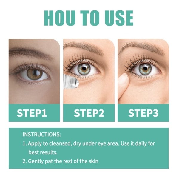 Øjenmassage Roller Vision Enhance Roller Relief Øjen Tørhed