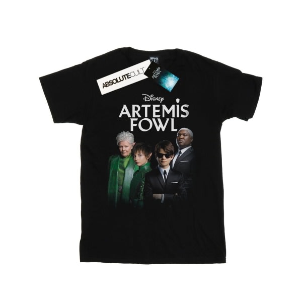 Disney Boys Artemis Fowl Group Photo T-paita 7-8 vuotta Musta 7-8 vuotta