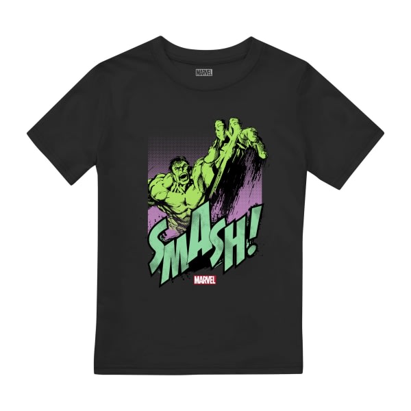 Hulk barn/barn Gamma Smash T-shirt 5-6 år svart Black 5-6 Years