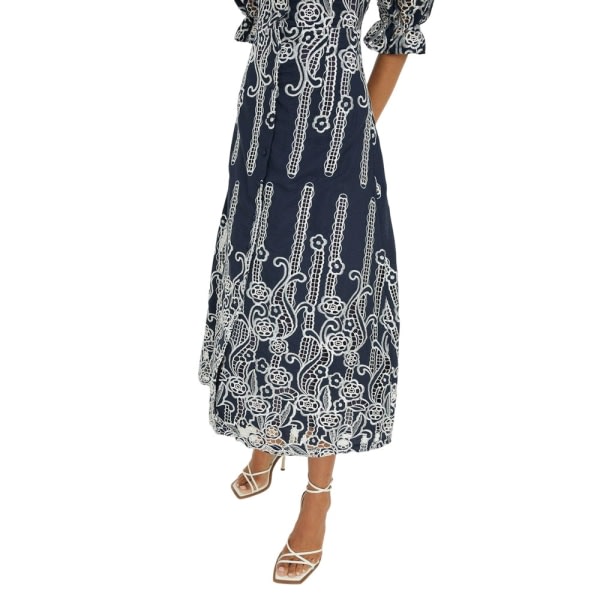 Dorothy Perkins Dame/Dame Premium Cut Out Midi-kjole 10 UK Navy 10 UK