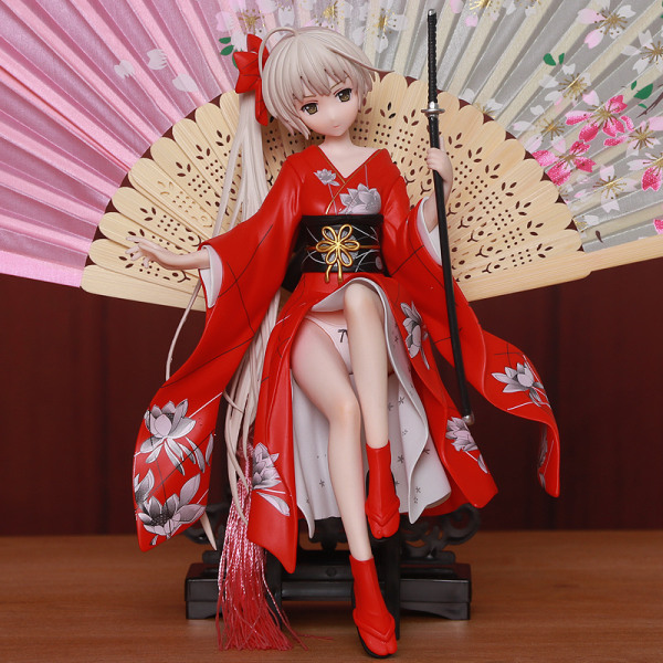 Perifer rumkuppel søster kimono anime Håndlavet forår