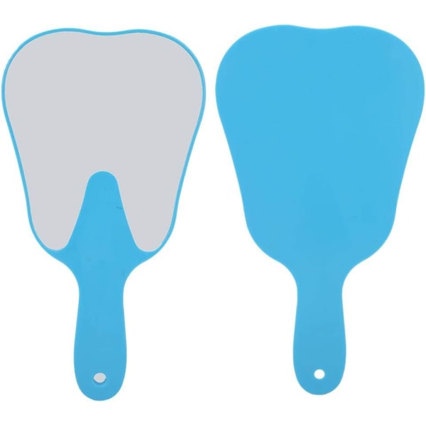 Handspegel - Mode och Användbart - Plasthandtag - Tandvård