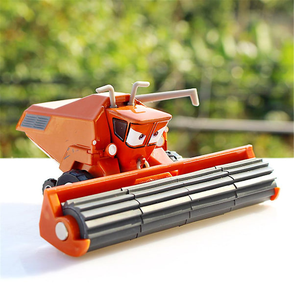 Biler 2 Filmfigur Frank Harvester Bil Diecast Fordon Leksaker for Barn