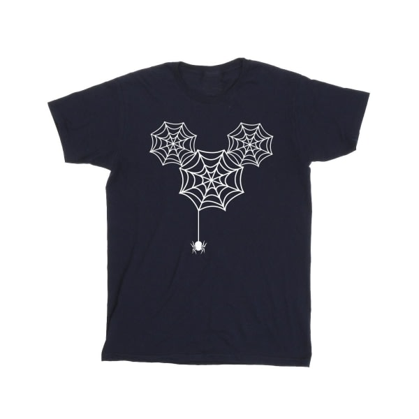 Disney Girls Mickey Mouse Spider Web Head T-paita puuvillaa 12-13 laivastonsininen 12-13 vuotta