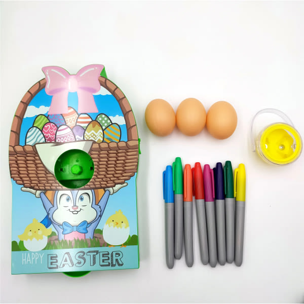 Pääsiäismunien koristelusarja Söpö kanin DIY-munien set lapsille