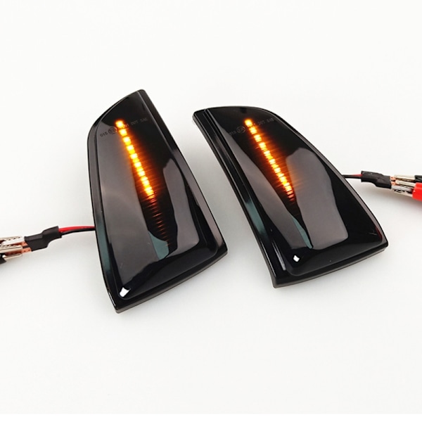 LED Dynamisk Blinklys Volvo S40 2004-07 V50 2004-08 C70 2006-09 Black Svart
