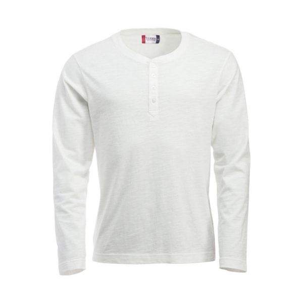 Clique Herre Orlando Langærmet T-Shirt XXL Stone White XXL